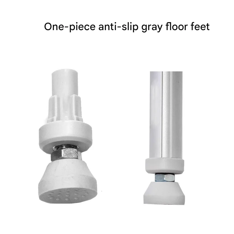 product integrated anti slip gray feet 28mm series third generation special black feet and cup feet for lean pipes-11