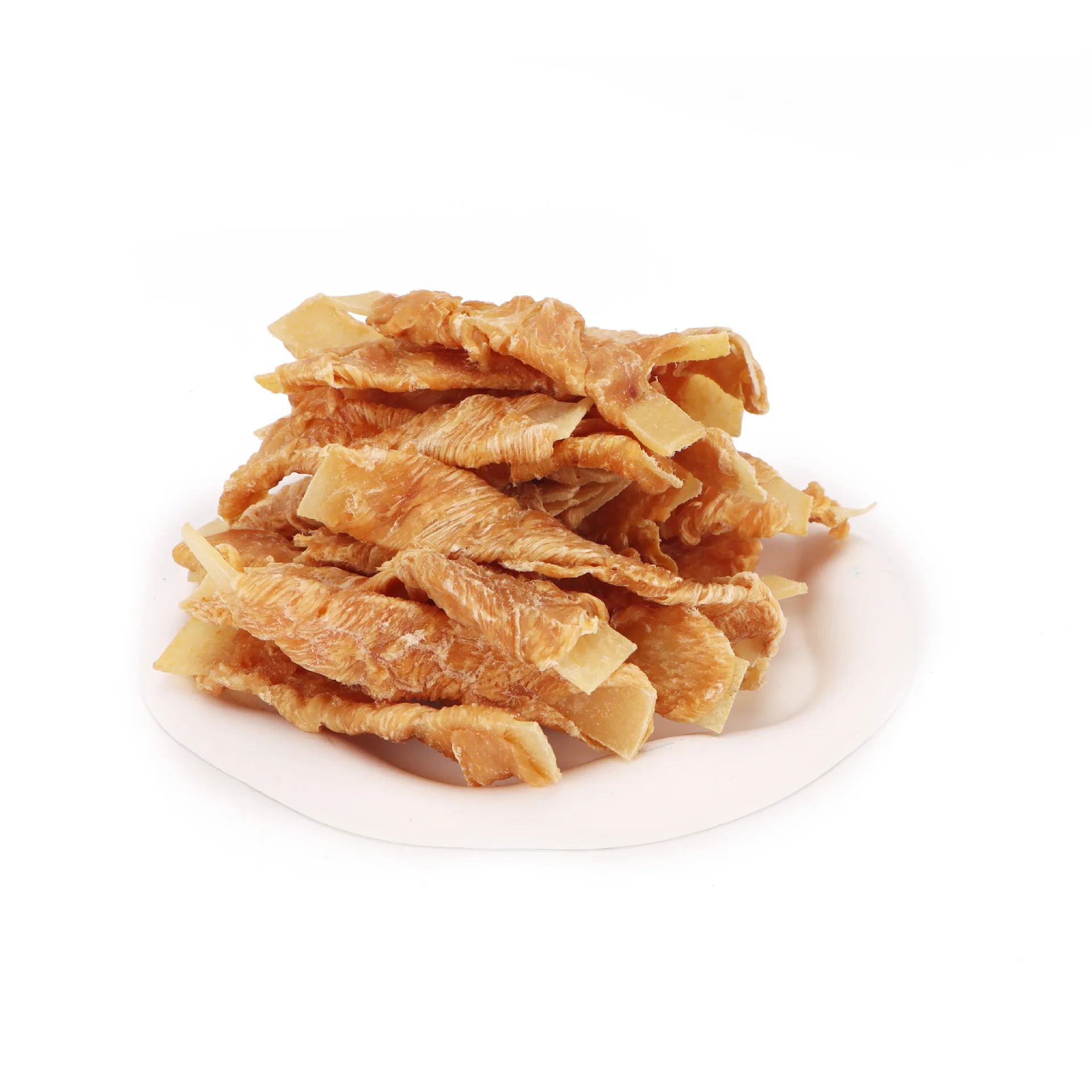 Chicken Wrapped Pig Skin Slices Molar Pure Meat Dog Snacks for Small & Medium Dogs-Pet Store Gifts Shelf Life None factory