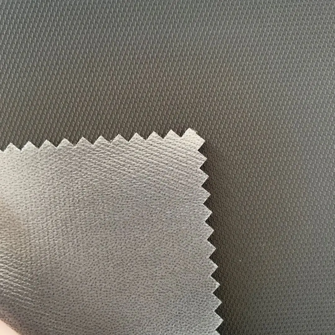 
The new cold-proof fabric 100% polyester composite TPU white film for outdoor clothing 