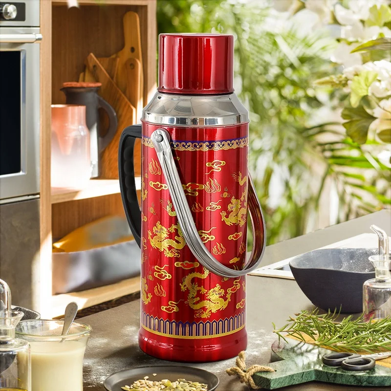 Nice One 2 Litre Double Wall Stainless Steel Vacuum Flask - Eco-Friendly  Insulated Thermos for Coffee - Ideal for Business Use