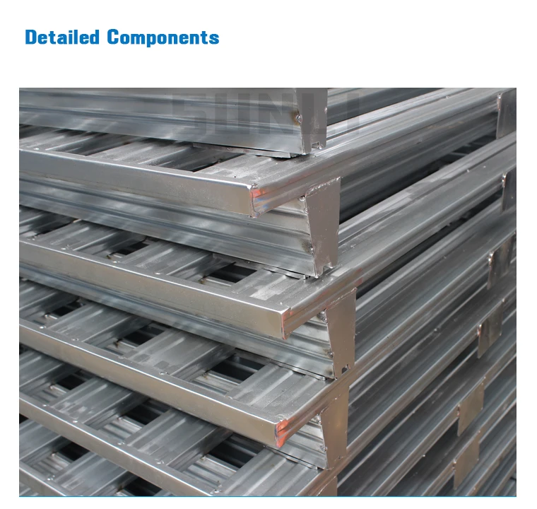 1210 1500kg single way galvanized steel stacking metal pallet