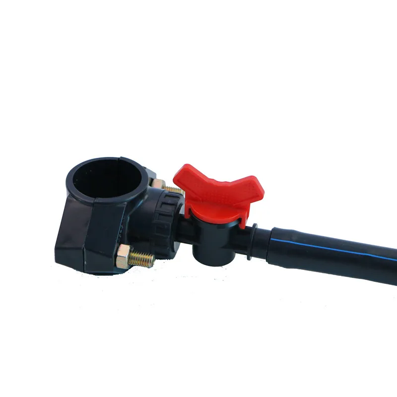 Mini válvula de controle de irrigação agrícola com rosca macho e espigão