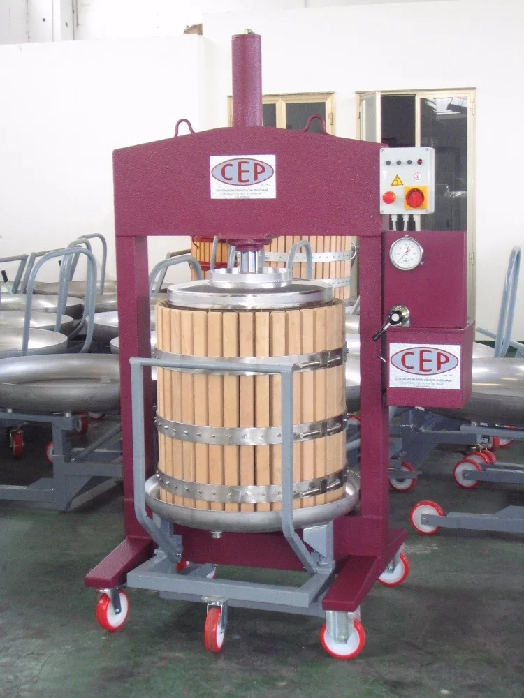 Hydraulic Press for Wine - Efficient Wine Making Equipment for Food ...