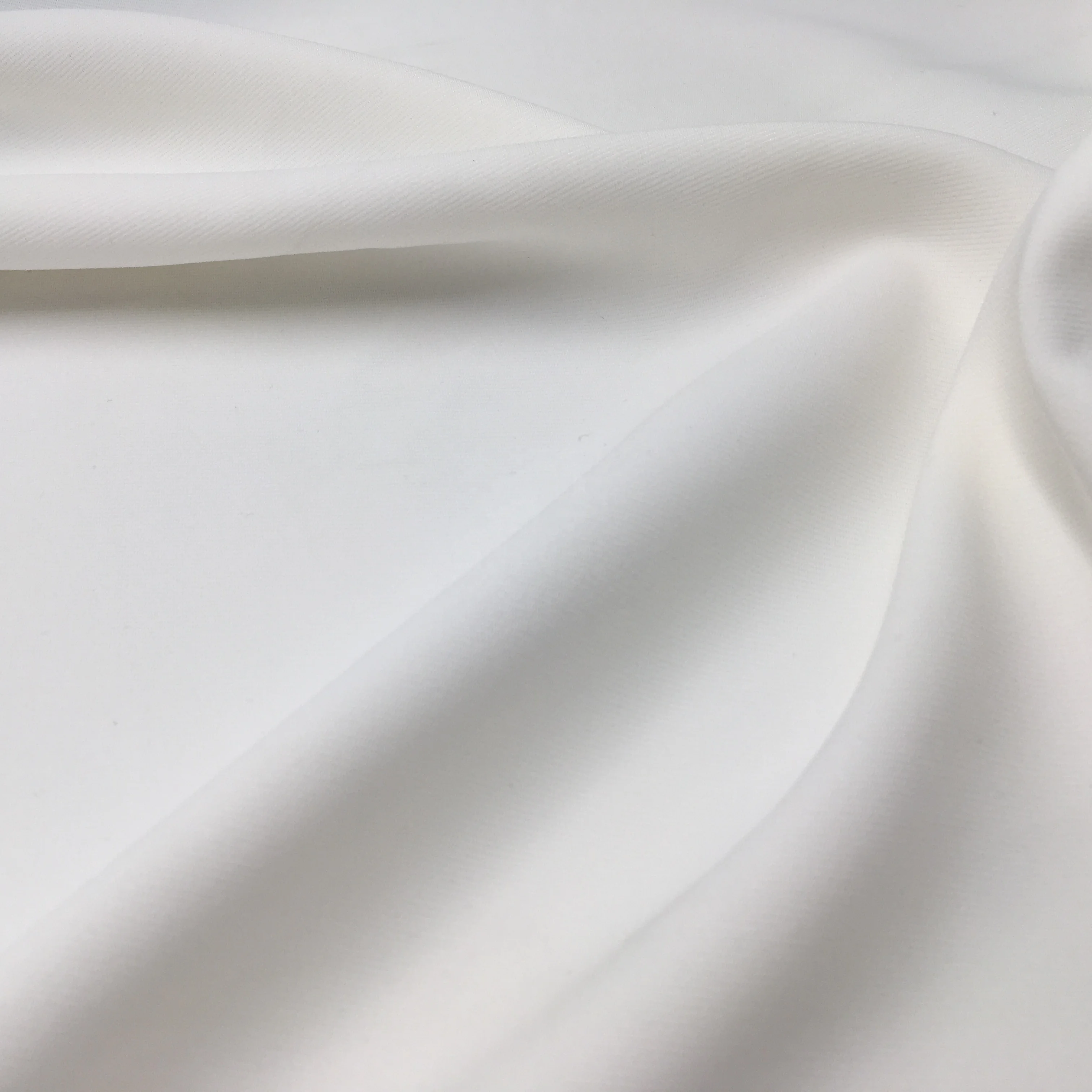 glossy polyester satin fabric for suits