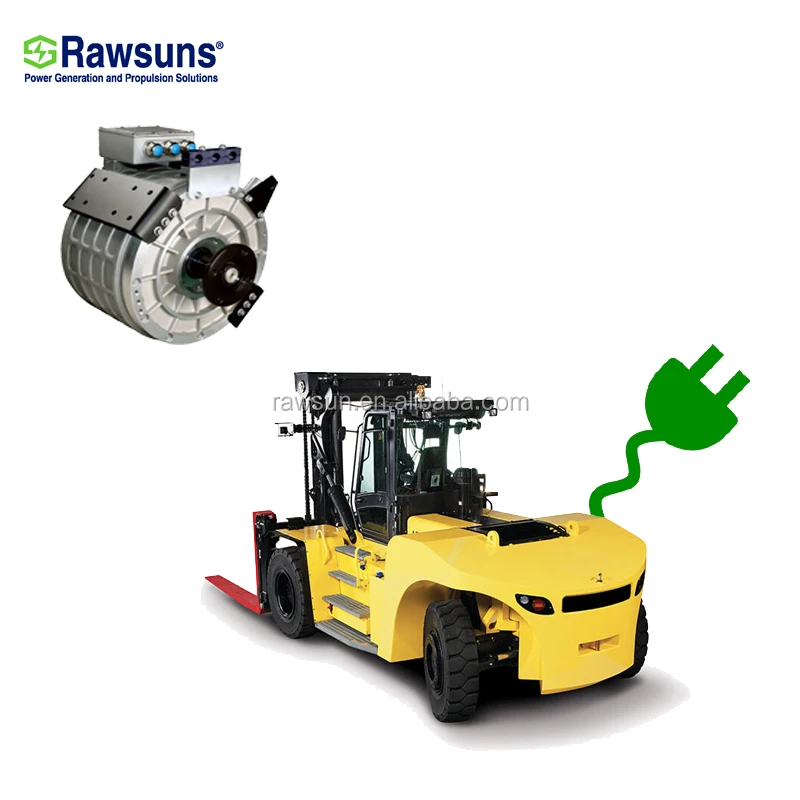 Rawsun Electric Forklift Conversion Kit 140kw 1700nm 540v For Electric