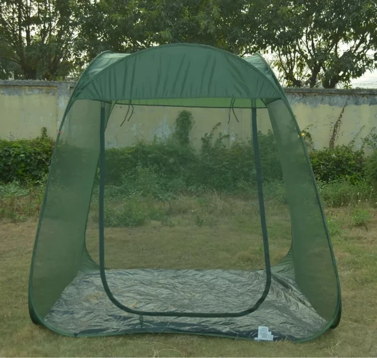 Outdoor Light Weight Pop Up Screen Room Large Mosquito Net Shelter Tent ...