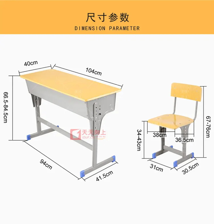 Double School Desk And Chair Sets Wooden Primary School Desk And Chair Student Table With Chairs Wholesale School Furniture
