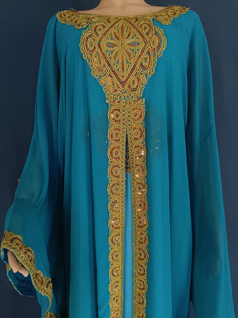 Abaya Traditionnelle et Ethnique, Robe Longue Élégante de Luxe pour Femme Musulmane Grossiste Turquie