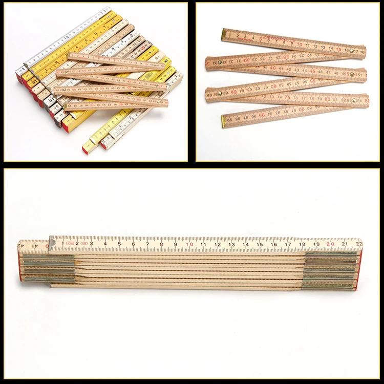 Multi Function Generic Classical Wood Carpenter 2 Meters 10 Folds 6