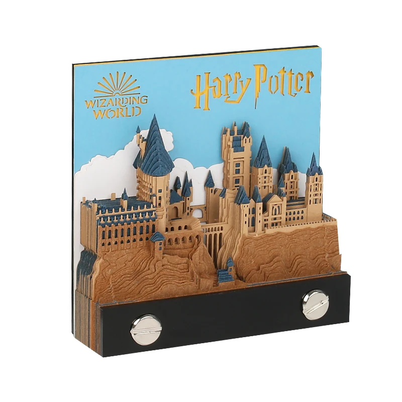 Omoshiroi Block Hary Potter 2022 Weekly Calendar Paper Block 3d