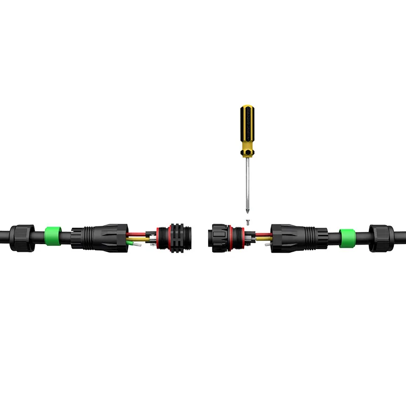 2 wire male female connector