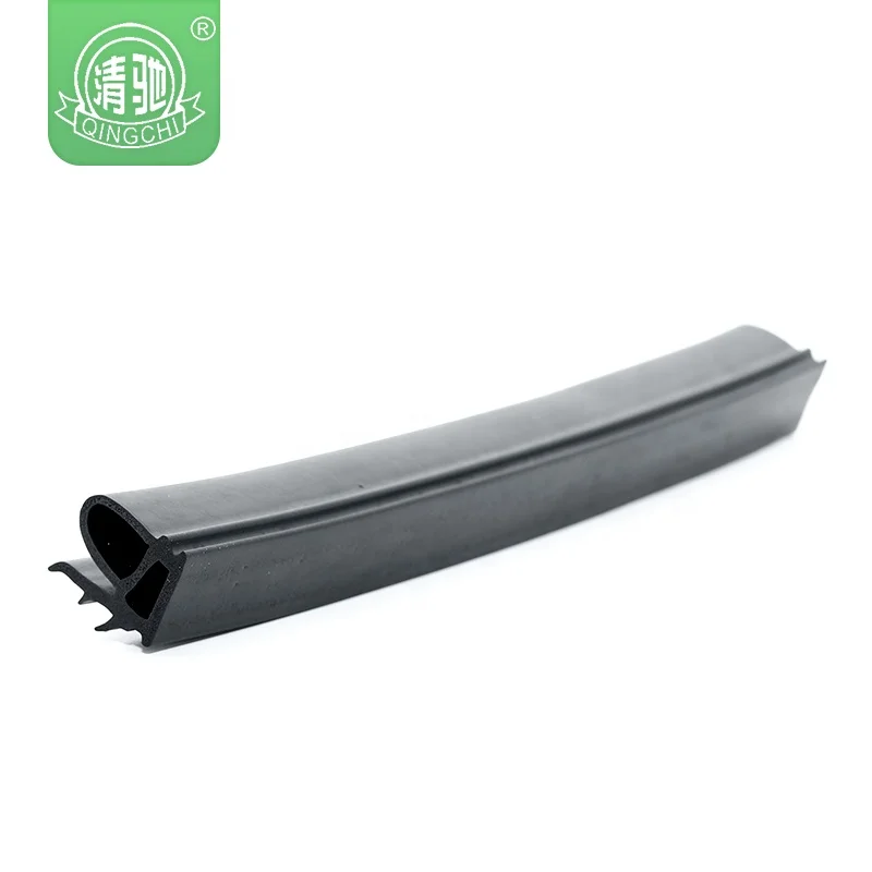 Automobile Epdm Black Door And Window Extruded Rubber Protection Seal