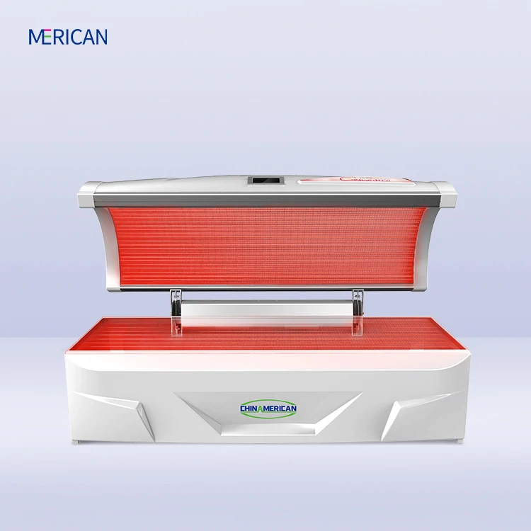Whole Body Led Light Therapy Capsule M5 Pdt Red Infrared Bed For Skin