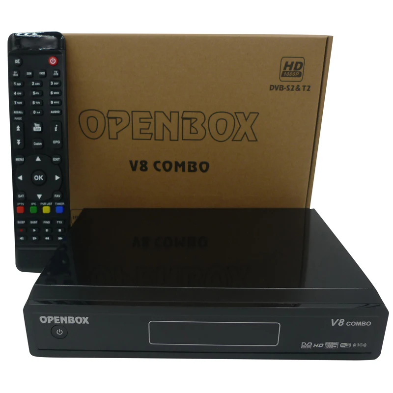 Оригинальный Openbox v8 комбинированная Поддержка 3G и IPTV Приемник openbox v8 combo hd