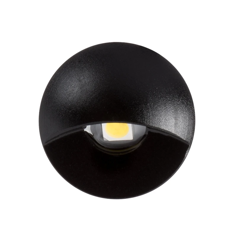 Modern Waterproof IP67 12V 1W Eyelid Half Moon Mini Led Step Light