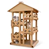 Five-story corrugated villa cat tree topsale Wholesale high-quality unique scratcher fashionable pet products cat tree