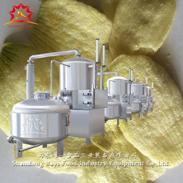 Big capacity jackfruit vacuum fryer fruit vacuum fryer