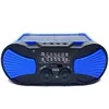 Portable Solar Hand Crank USB/TF MP3 Player Radio Led Flashlight and Reading Camping Lamp Emergency AM/FM/SW/WB Weather Radio