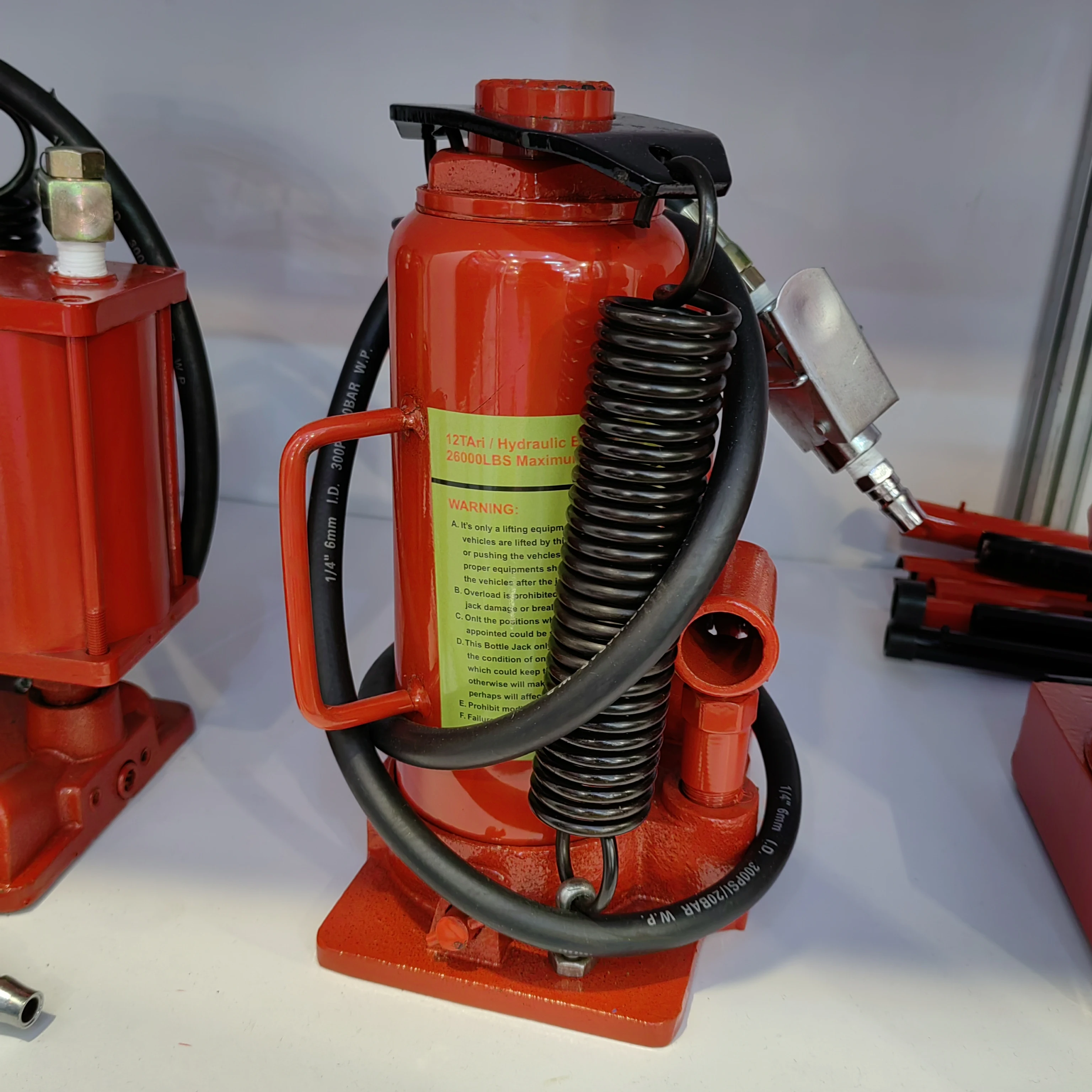 Hydraulic Cylinder 12t Pneumatic Air Jack Hydraulic Bottle Jack For Car