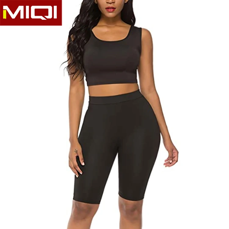 Wholesale Blank Gym Apparel Female Fitness Wear Compression Outfit Suit