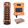 2transmitter Q1200 radio remote control hoist push button switch for tower crane container truck