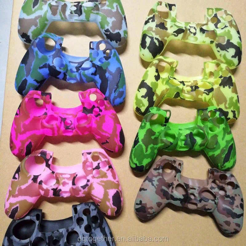 Silicone Case For Ps4 Controller Durable Camouflage Color Silicone Skin Joystick Protector Cover Case For Ps4 Xbox One Controlle Buy Silicone Case For Ps4 Ps4 Skin Skin Sticker For Ps4 Product On Alibaba Com