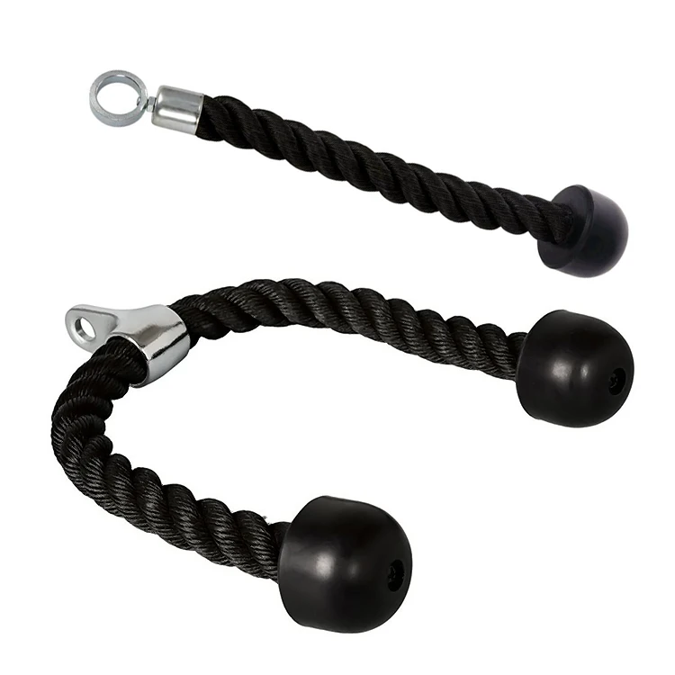 Hot Sale Double Grip Fitness Tricep Rope Bicep Rope Fitness Accessories