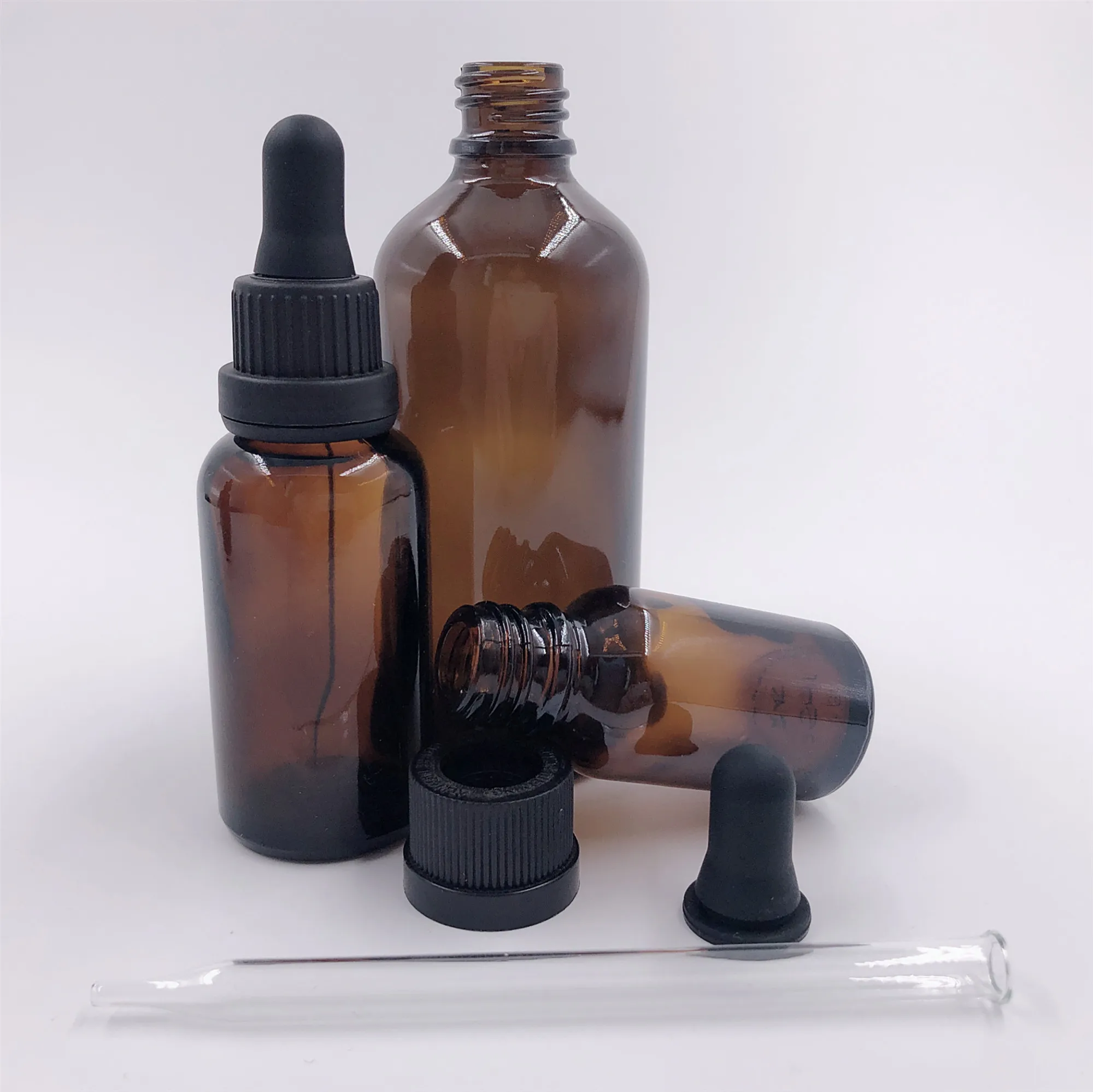 Download Customized Packaging 30ml 50ml 100ml Amber Essential Oil ... Yellowimages Mockups