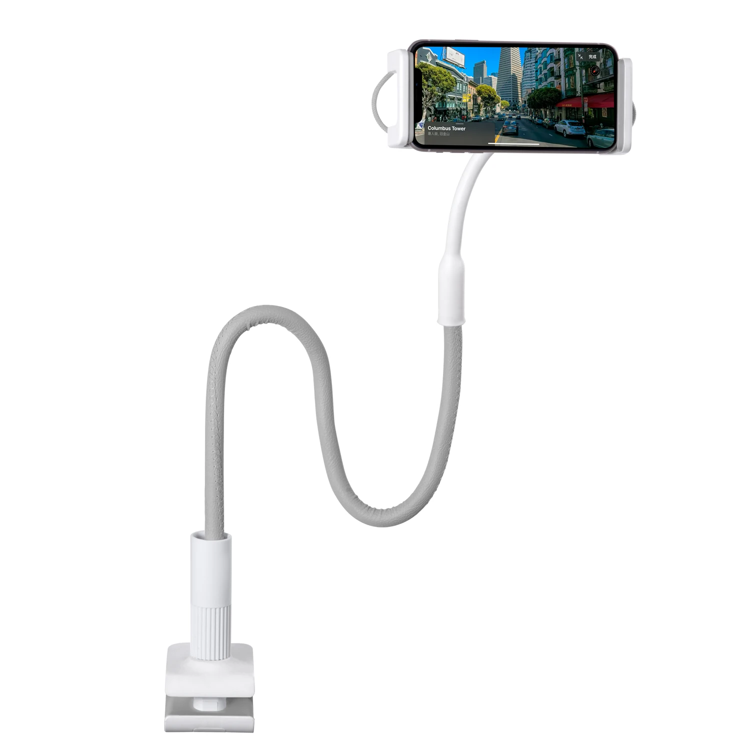 Flexible Phone Holder Bed Gooseneck Mount Desk Clip Tablet Stand Mount