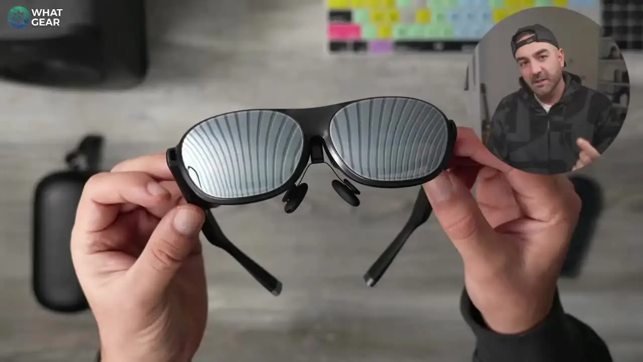 Rokid Max 2 AR Glasses with 120Hz Refresh Rate for Enhanced 3D 