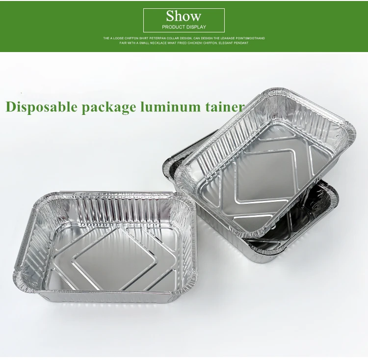 Aluminum Foil Trays BBQ Disposable Roasting takeaway Oven Baking Party Brand New 