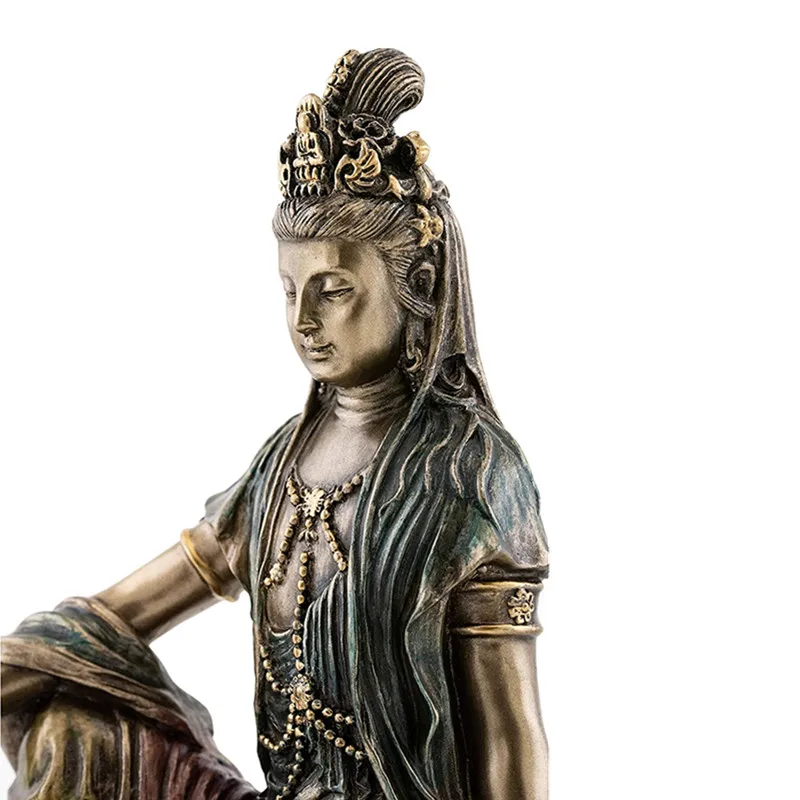 Water And Moon Quan Yin Statue Goddess Of Mercy And Compassion