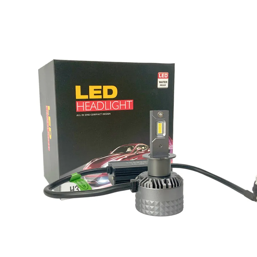 High Watt Real 120W Led Auto Lighting System Headlight Bulb H4 Headlamp Bulbs Car Led Headlight Canbus For Car