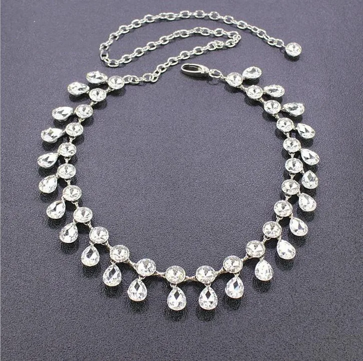 bridal waist chain