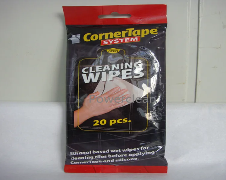 Disposable Ceramic Disinfecting Cleaning Wet Wipes to Remove Stains and Oil