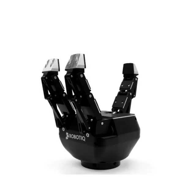 Pince de robot adaptatif de doigt de ROBOTIQ 3 combinée avec le robot de collaboration d'AUBO i5 pour sélectionner le robot