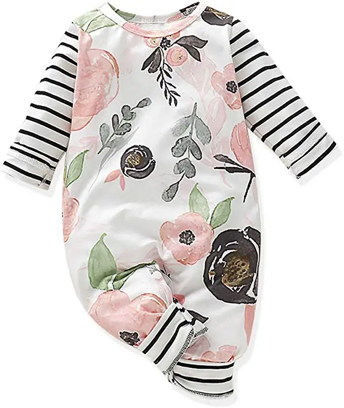 footless romper baby girl