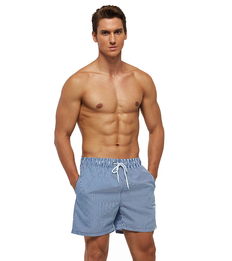 Model Men Swim Shorts Sublimation Prints Beach Shorts For Men Swim ...