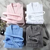 Factory Produced Couple Unisex Bath Robes Bathrobes 100% Turkish Cotton Velour Robes