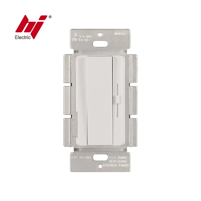 HJ Electronic LED Dimmer Switch White 150-Watt LED and CFL/700-Watt Incandescent Dimmer