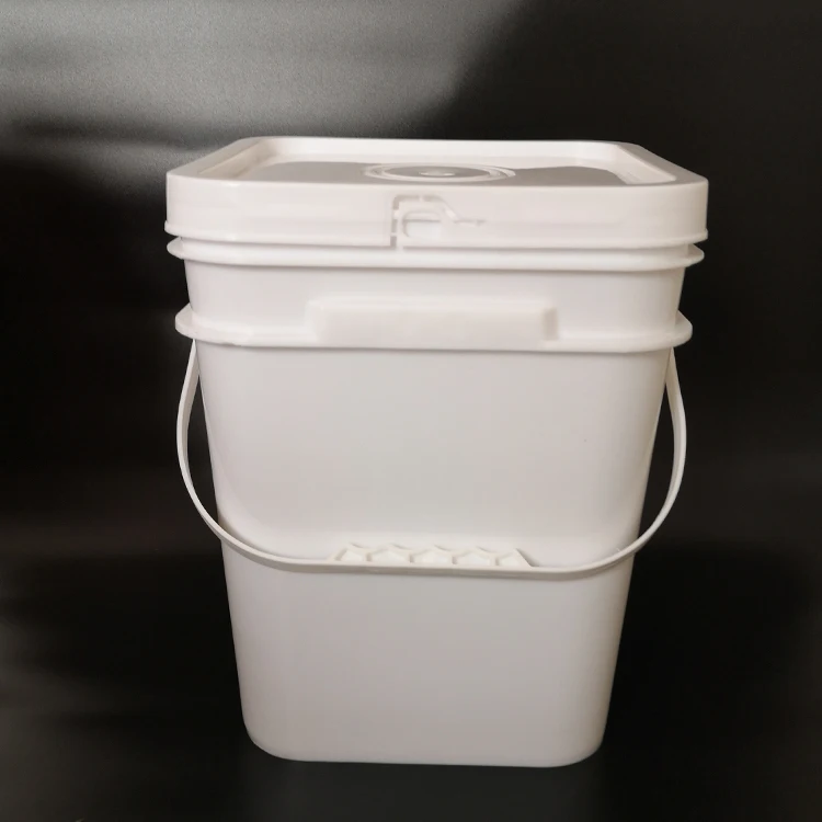Factory Wholesale 12l Square Plastic Bucket With Lid Buy Plastic