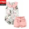 ShiJun 2019 Australia Style Peter Pan Collar Romper Harem Pant Baby Clothes Boutique Kid Clothing