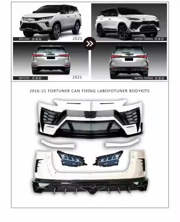 Fortuner Bodykit: Convert Toyota Fortuner 2016-2021 to Lamborghini
