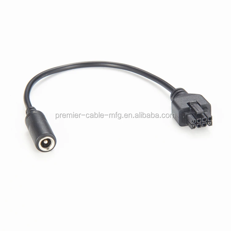 ATX Molex Micro Fit 8pin Male to DC Barrel Jack 5V Power Cable 5.5mm/2.1mm manufacture