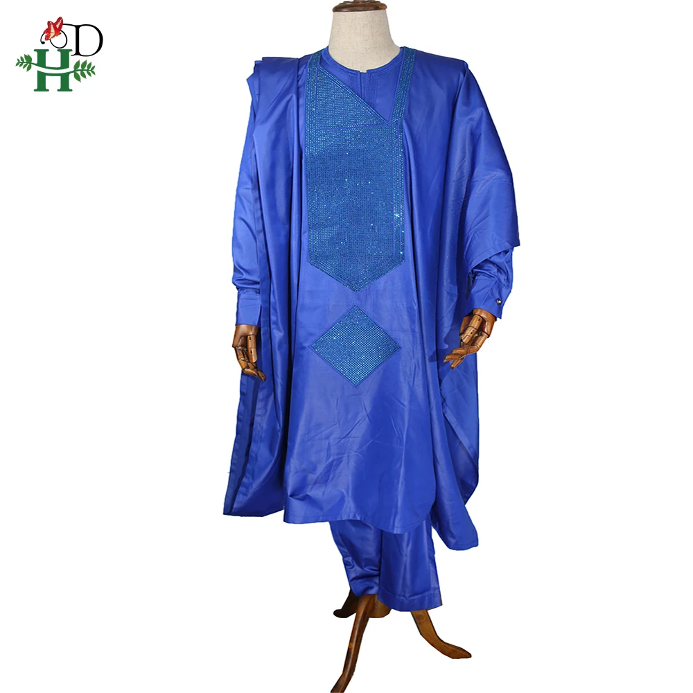 H & D Latest African Design Traditional Clothes Wholesale Price African Clothing For Men Buy