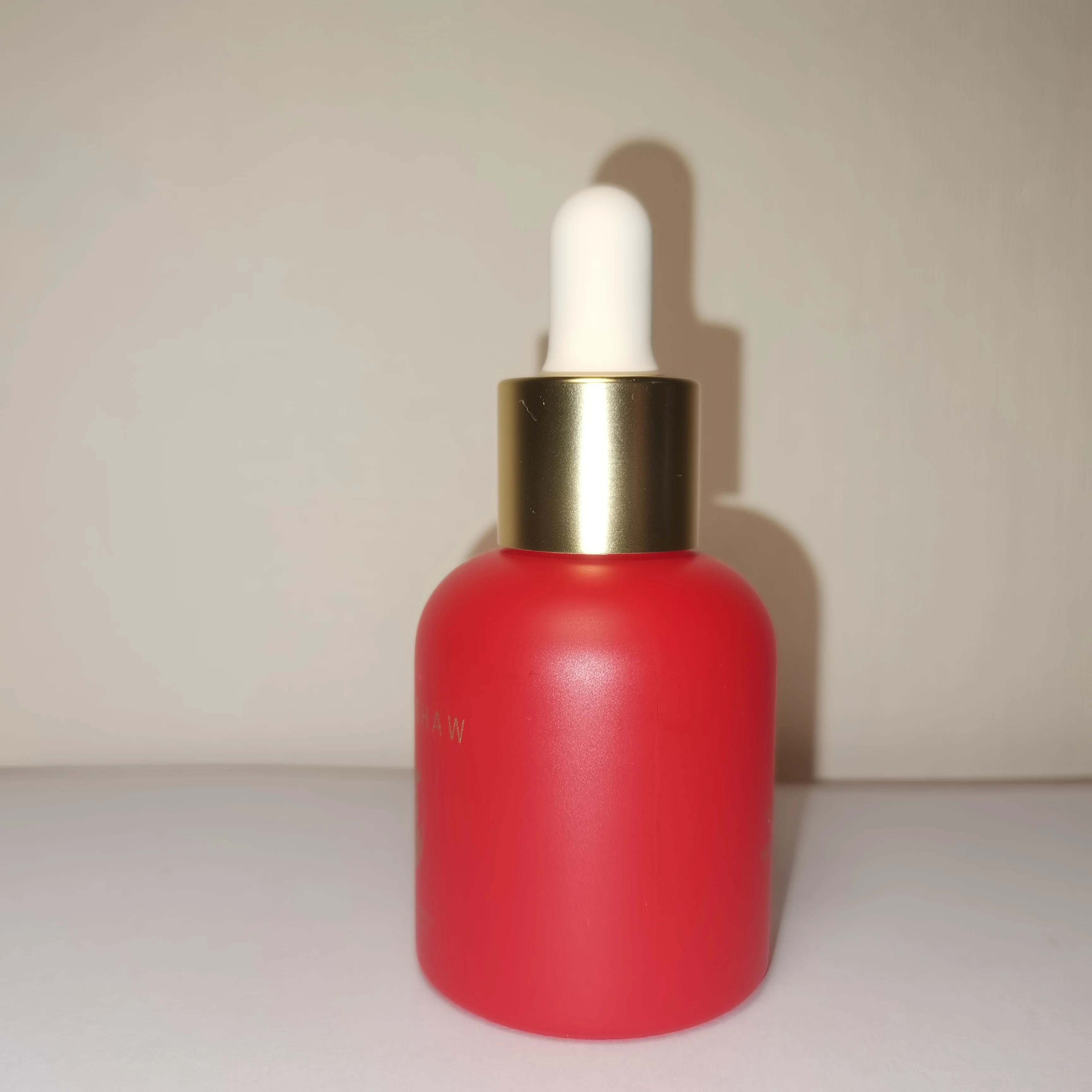 Botella Pequeña De Spray De Pelo Rojo,Aceite Para El Pelo,Con Bomba