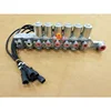 Diesel engine rotary solenoid valve aluminum seat part number 20Y-60-31212 20Y-60-31211 model PC200-7 PC220-7 for engine S6D102