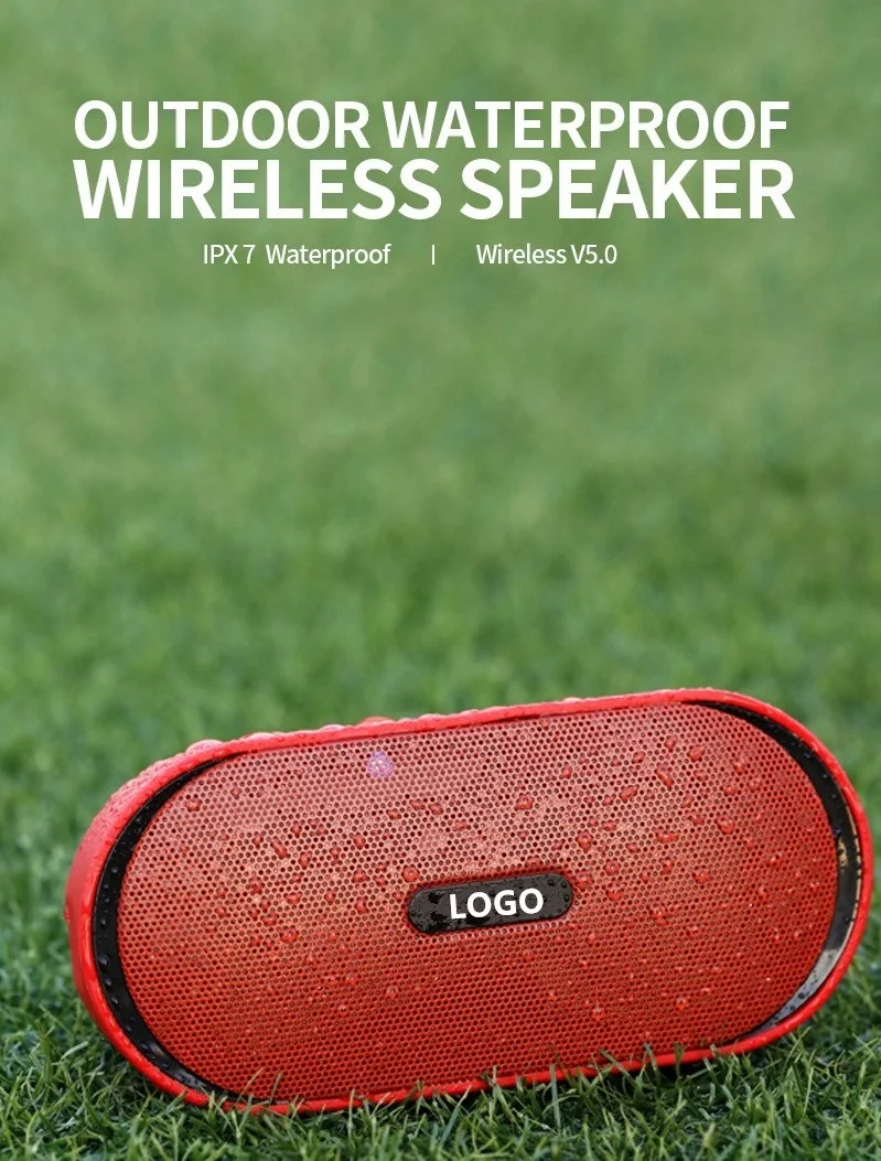 Custom Speaker Wireless BT Outdoor Portable Mini Blue tooth Speaker Waterproof Wireless Speaker - ANKUX.COM