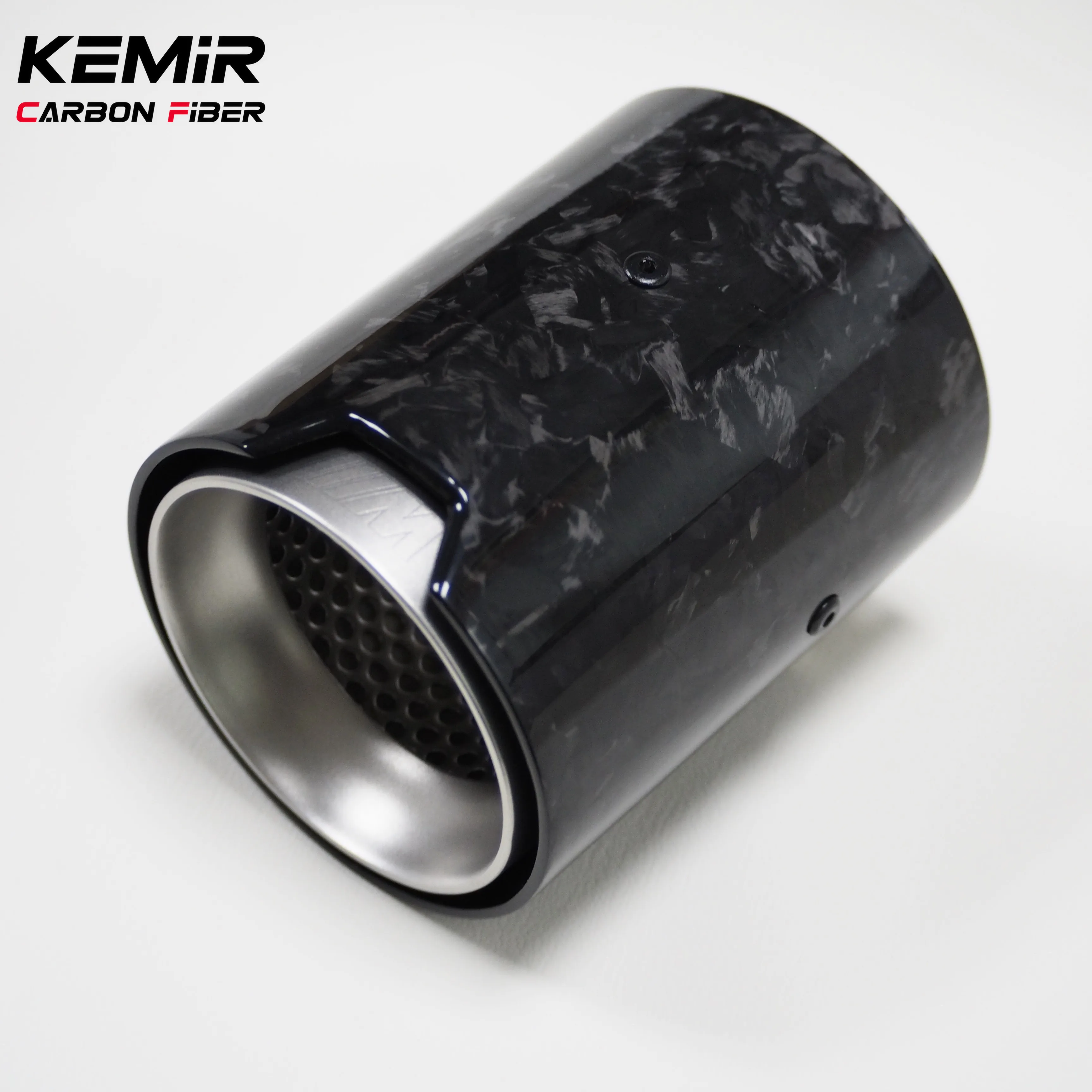 forged carbon fiber exhaust tips