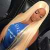 Raw European Natural 613 Blonde cuticle aligned Human Hair Piece HD Full Lace Wig,brazilian thin swiss Hd lace wig virgin hair